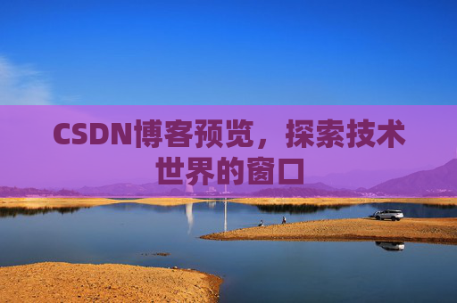 CSDN博客预览,探索技术世界的窗口